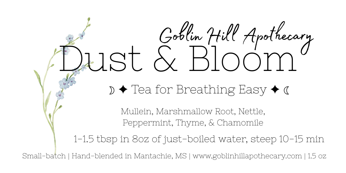 Dust & Bloom - Tea for Breathing Easy