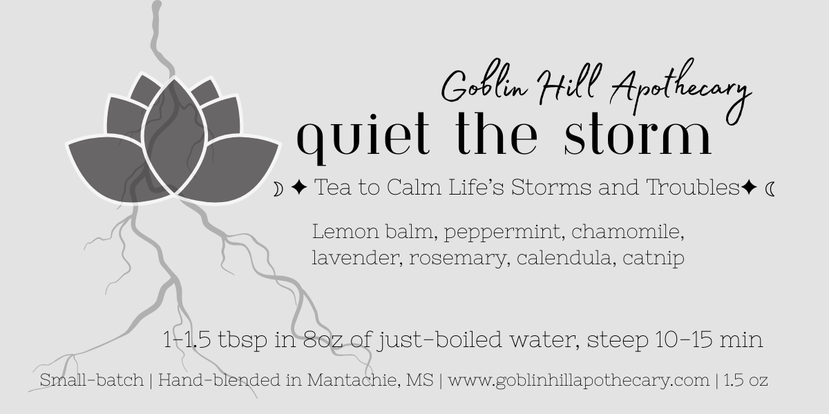 Quiet the Storm - Tea to Calm Life's Storms and Troubles