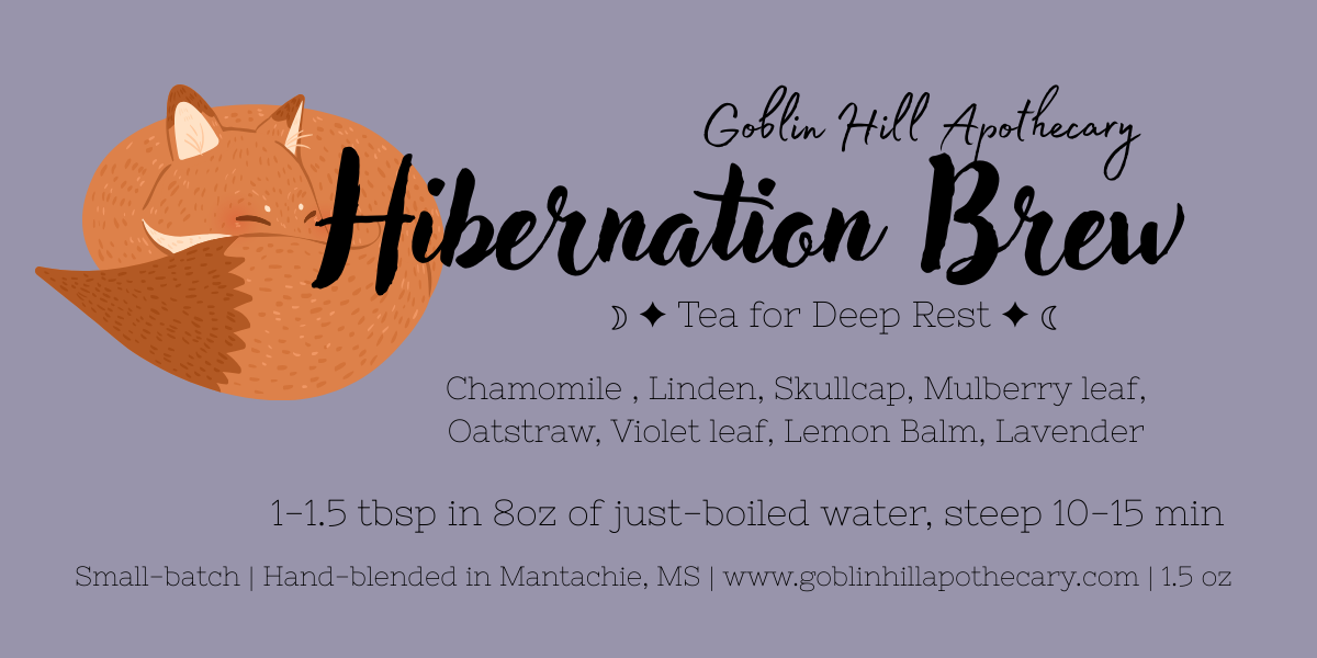 Hibernation Brew - Tea for Deep Rest