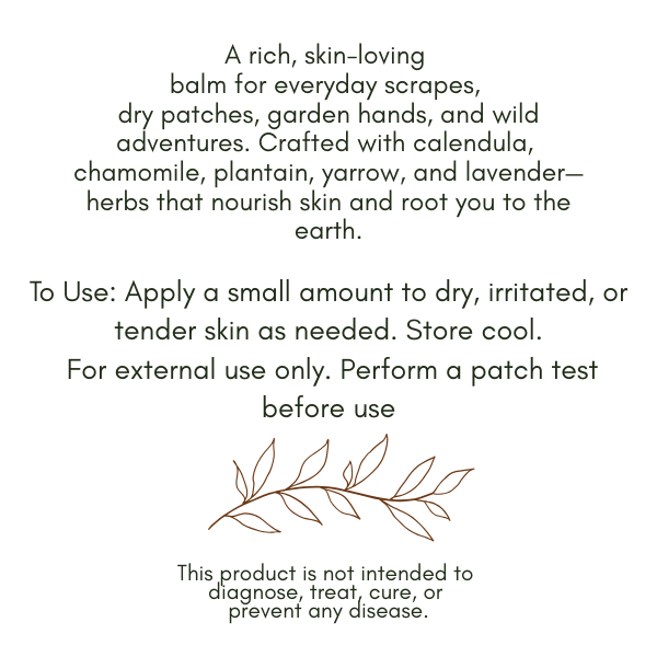 Sun & Soil All-Purpose Herbal Salve