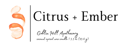 Citrus + Ember Candle