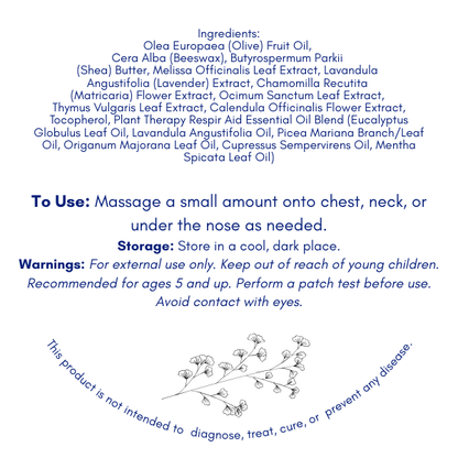 BreatheBright Aromatic Chest Salve