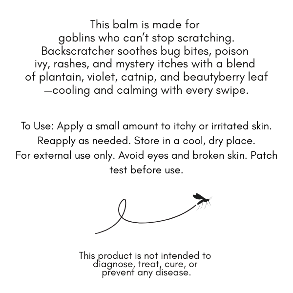 Backscratcher Bug Bite & Rash Salve