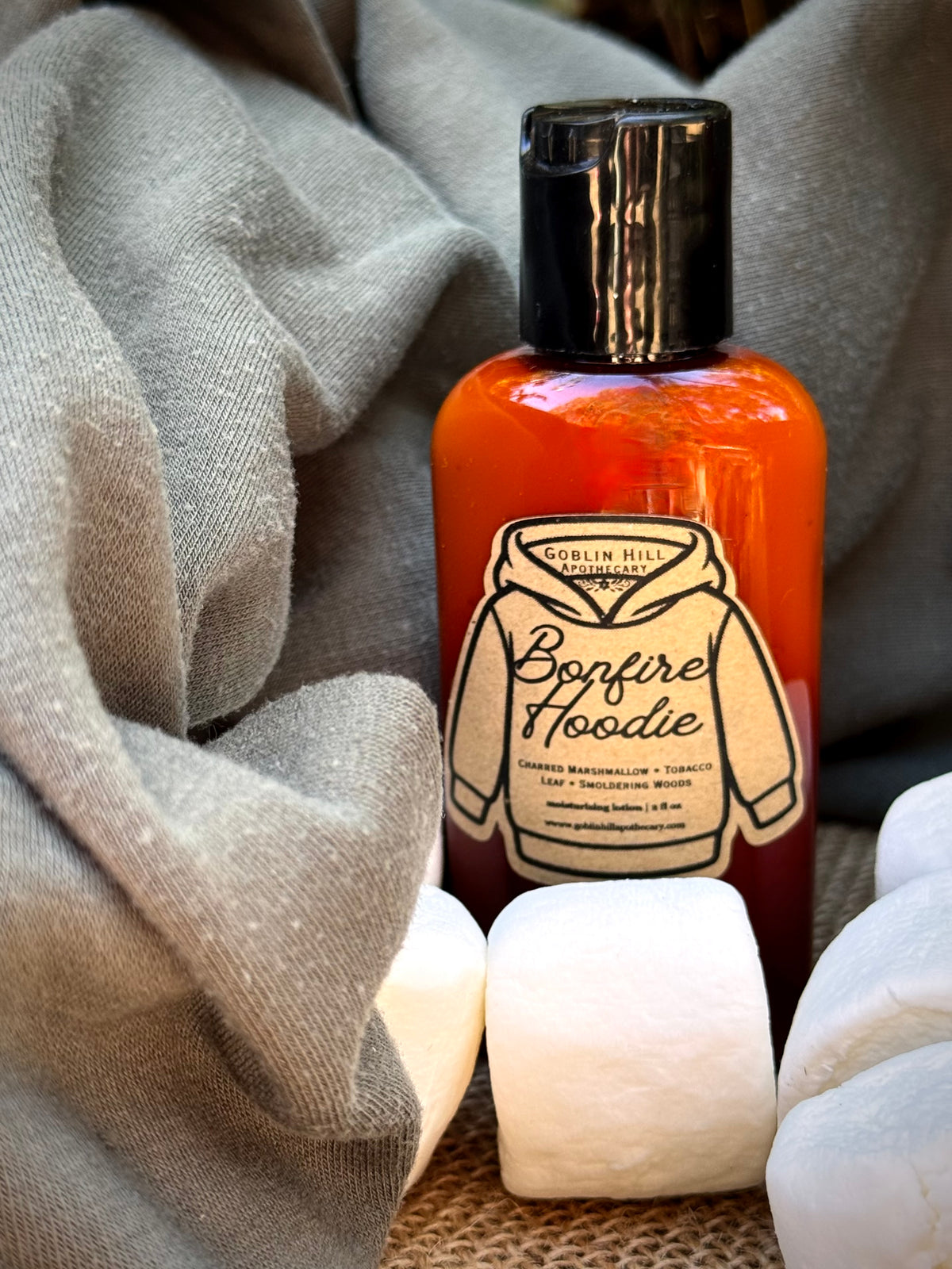 Bonfire Hoodie - Velvet Herbal Lotion