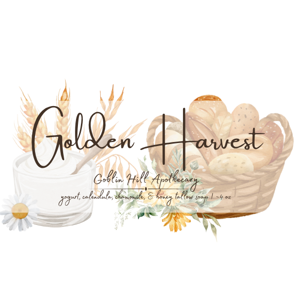 Golden Harvest Tallow Soap Bar
