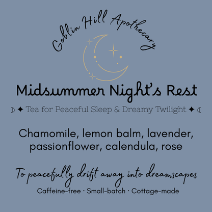 Midsummer Night's Rest - Tea for Peaceful Sleep & Dreamy Twilight