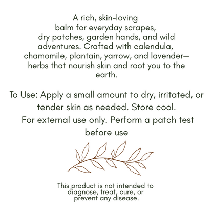 Sun & Soil All-Purpose Herbal Salve